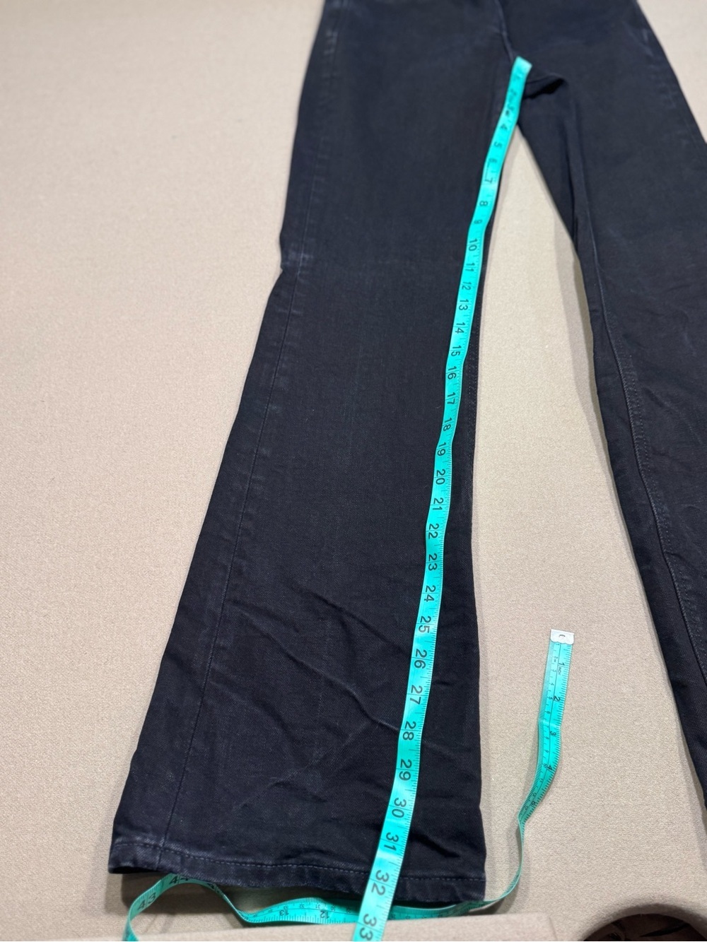 Aeropostale Black High-Rise Flare Jeans - Picture 6 of 7